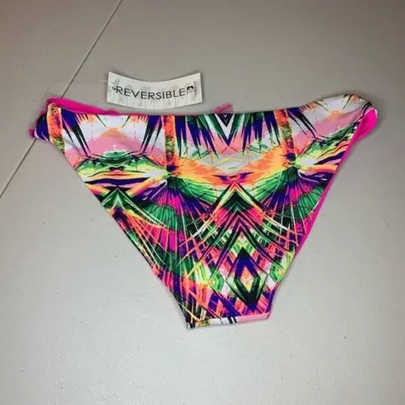 NWT TINIBIKINI REVERSIBLE SWIMSUIT TWO PIECE - Picture 3 of 6
